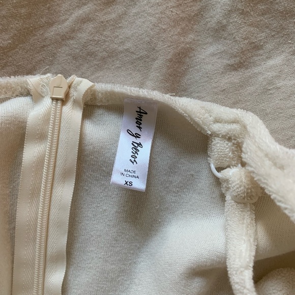 Terry cloth mini dress - Picture 5 of 8